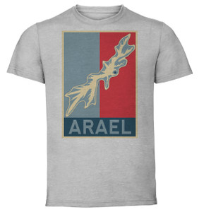 T-Shirt Unisex - Grey - Propaganda - Neon Genesis Evangelion - Arael T-Shirt Unisex - Grey - Propaganda - Neon Genesis Evangelion - Arael
