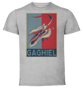T-Shirt Unisex - Grey - Propaganda - Neon Genesis Evangelion - Gaghiel T-Shirt Unisex - Grey - Propaganda - Neon Genesis Evangelion - Gaghiel