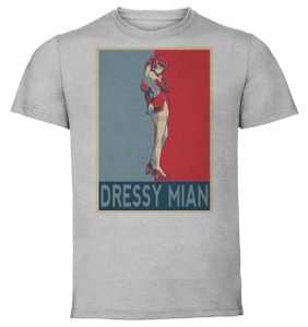 T-Shirt Unisex - Grey - Propaganda - Pixel Art - SNK Heroines - Dressy Mian