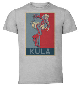 T-Shirt Unisex - Grey - Propaganda - Pixel Art - SNK Heroines - Kula