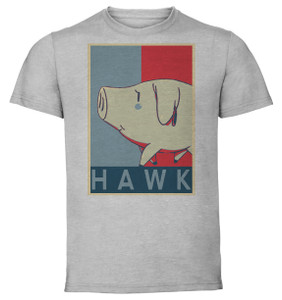T-Shirt Unisex - Grey - Propaganda - Seven Deadly Sins Hawk variant