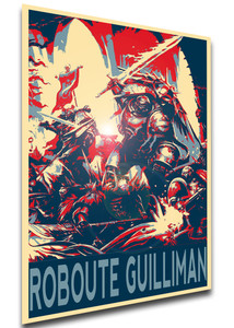 Poster - Propaganda - Warhammer - Primarch - Ultramarines Roboute Guilliman variant Poster - Propaganda - Warhammer - Primarch - Ultramarines Roboute Guilliman variant