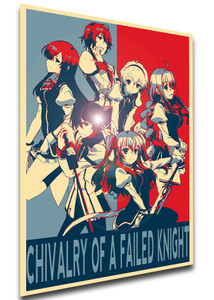 Poster - SA0357 - Propaganda - Chivalry of a Failed Knight - Characters