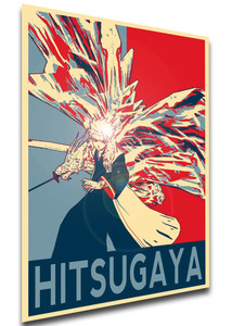 Poster - LL0389 - Propaganda - Bleach - Toshiro Hitsugaya Variant 02 Poster - LL0389 - Propaganda - Bleach - Toshiro Hitsugaya Variant 02