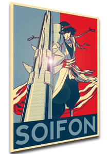 Poster - LL0391 - Propaganda - Bleach - Soifon Variant