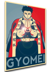 Poster - SA0362 - Propaganda - Demon Slayer - Gyomei Himejima Poster - SA0362 - Propaganda - Demon Slayer - Gyomei Himejima