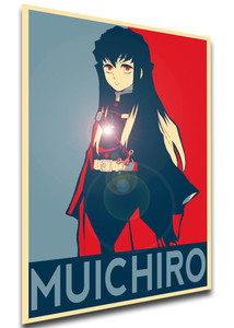 Poster - SA0367 - Propaganda - Demon Slayer - Muichiro Tokito Poster - SA0367 - Propaganda - Demon Slayer - Muichiro Tokito