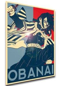 Poster - SA0369 - Propaganda - Demon Slayer - Obanai Iguro Variant 01 Poster - SA0369 - Propaganda - Demon Slayer - Obanai Iguro Variant 01