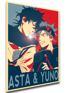 Poster - Propaganda - Black Clover - Asta & Yuno Poster - Propaganda - Black Clover - Asta & Yuno