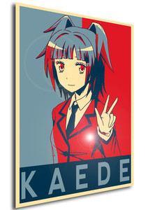 Poster - Propaganda - Assassination Classroom - Kaede