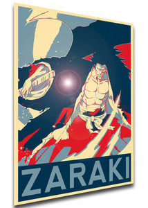Poster - LL0401 - Propaganda - Bleach - Kenpachi Zaraki Variant