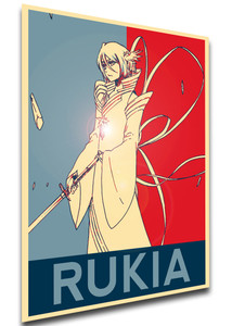 Poster - LL0403 - Propaganda - Bleach - Rukia Kuchiki Variant Poster - LL0403 - Propaganda - Bleach - Rukia Kuchiki Variant