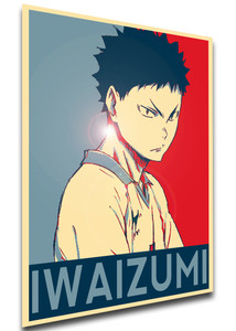 Poster - SA0396 - Propaganda - Haikyuu - Aobajohsai Team - Hajime Iwaizumi Poster - SA0396 - Propaganda - Haikyuu - Aobajohsai Team - Hajime Iwaizumi