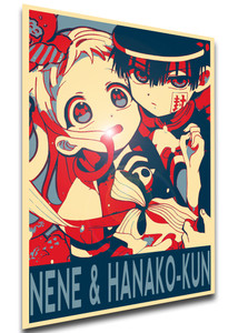 Poster - SA0402 - Propaganda - Toilet Bound Hanako-Kun - Yashiro Nene & Hanako-kun Poster - SA0402 - Propaganda - Toilet Bound Hanako-Kun - Yashiro Nene & Hanako-kun
