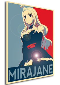 Poster Propaganda Fairy Tail Mirajane