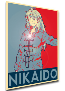 Poster - LL0458 - Propaganda - Dorohedoro - Nikaido Poster - LL0458 - Propaganda - Dorohedoro - Nikaido