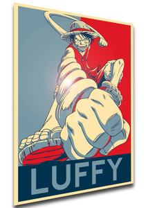 Poster - LL0478 - Propaganda - One Piece - Monkey D Luffy Variant 7 Poster - LL0478 - Propaganda - One Piece - Monkey D Luffy Variant 7