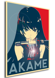 Poster Propaganda Akame Ga Kill - Akame