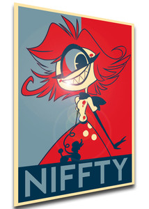 Poster - SA0445 - Propaganda - Hazbin Hotel - Niffty Poster - SA0445 - Propaganda - Hazbin Hotel - Niffty