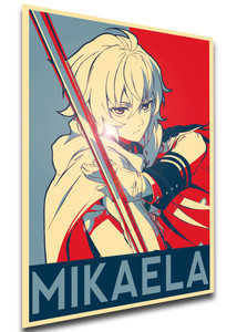 Poster - SA0462 - Propaganda - Seraph of the End - Mikaela Hyakuya