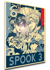 Poster - SA0485 - Propaganda - Toilet Bound Hanako-Kun - Spook 3 Poster - SA0485 - Propaganda - Toilet Bound Hanako-Kun - Spook 3