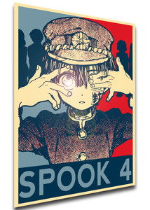 Poster - SA0486 - Propaganda - Toilet Bound Hanako-Kun - Spook 4 Poster - SA0486 - Propaganda - Toilet Bound Hanako-Kun - Spook 4