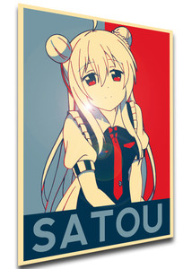 Poster - Propaganda - Happy Sugar Life - Satou Matsuzaka - SA0514 Poster - Propaganda - Happy Sugar Life - Satou Matsuzaka - SA0514