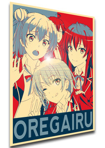 Poster Propaganda - Oregairu - Characters - LL0754