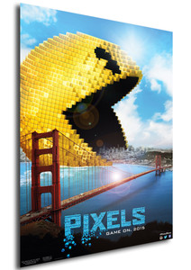 Poster - Locandina - Pixels E
