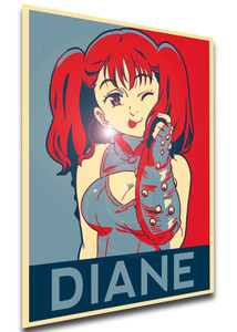 Poster - Propaganda - Nanatsu - Seven Deadly Sins - Diane Variant 02 - SA0538