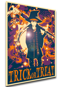 Poster - Propaganda Halloween - Trick or Treat - Assassination Classroom - Karma SA0573 Poster - Propaganda Halloween - Trick or Treat - Assassination Classroom - Karma SA0573