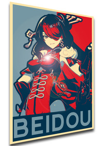 Poster - Propaganda - Genshin Impact - Beidou SA0585 Poster - Propaganda - Genshin Impact - Beidou SA0585