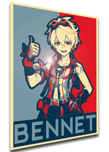 Poster - Propaganda - Genshin Impact - Bennet SA0586 Poster - Propaganda - Genshin Impact - Bennet SA0586