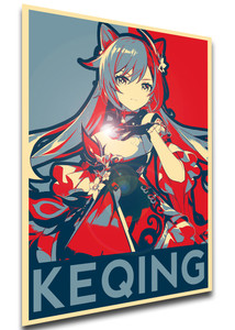 Poster - Propaganda - Genshin Impact - Keqing SA0592