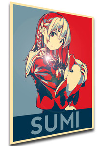 Poster - Propaganda - Rent a Girlfriend - Sumi Sakurasawa SA0619 Poster - Propaganda - Rent a Girlfriend - Sumi Sakurasawa SA0619