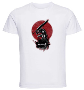 T-Shirt White - Red Sun - Berserk - Guts T-Shirt White - Red Sun - Berserk - Guts