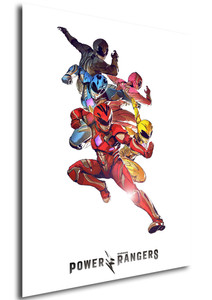 Poster - Locandina - Power Rangers M
