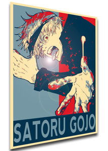 Poster Propaganda - Jujutsu Kaisen - Satoru Gojo Variant 01 SA0664