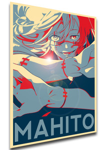 Poster Propaganda - Jujutsu Kaisen - Mahito SA0675