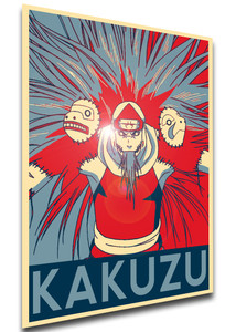 Poster Propaganda - Naruto - Akatsuki Kakuzu Variant - LL1482 Poster Propaganda - Naruto - Akatsuki Kakuzu Variant - LL1482