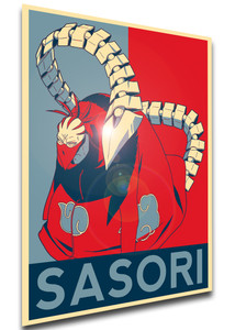 Poster Propaganda - Naruto - Akatsuki Sasori Variant 1 - LL1479 Poster Propaganda - Naruto - Akatsuki Sasori Variant 1 - LL1479