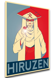Poster Propaganda - Naruto - Hiruzen Sarutobi Variant - LL1488