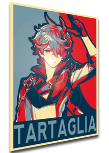 Poster Propaganda - Genshin Impact - Tartaglia SA0644 Poster Propaganda - Genshin Impact - Tartaglia SA0644