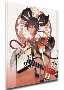 Poster Videogame - Genshin Impact - Xinyan Poster Videogame - Genshin Impact - Xinyan