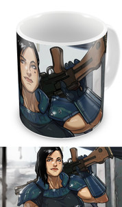 Tazza Mug - Ganassa The Mandalorian Cara Dune Tazza Mug - Ganassa The Mandalorian Cara Dune