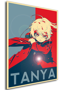 Poster - Propaganda - Saga of Tanya the evil - Tanya variant 2