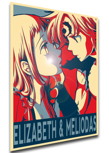 Poster Propaganda - Seven Deadly Sins - Elizabeth & Meliodas SA0739 Poster Propaganda - Seven Deadly Sins - Elizabeth & Meliodas SA0739