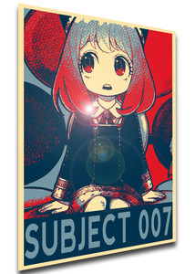 Poster Propaganda - Spy x Family - Subject 007 Anya Forger SA0732 Poster Propaganda - Spy x Family - Subject 007 Anya Forger SA0732