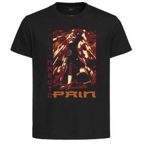 T-Shirt Unisex Black Japanese Style - Naruto - Pain