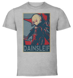 T-Shirt Unisex Grey Propaganda - Genshin Impact - Dainsleif SA0793 T-Shirt Unisex Grey Propaganda - Genshin Impact - Dainsleif SA0793